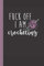 Fuck Off I Am Crocheting - Häkeln - Notizheft: Notizbuch A5 (6'x9' / ~15x22cm) liniert