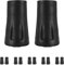 MSPORTS Nordic Walking - Trekking Pads - 12 Stück / 6 Paar - für alle gängigen Modelle - Rund - Pads für Nordic Walking Stöcke (12 Stück / 6 Paar)