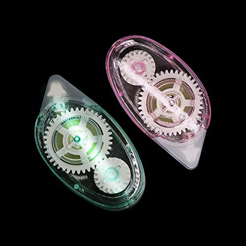 SOONPAM Kleberoller Klebenband Crafts Tape Doppelseitig Dauerhaft Klebstoff Scrapbook Runner zum Basteln Fotoalbum Karten Machen Journal Scrapbooking Lieferungen 2er-Pack