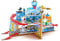 Hape Mega City Eisenbahn Set mit fünf Stockwerken und jeder Menge Zubehör