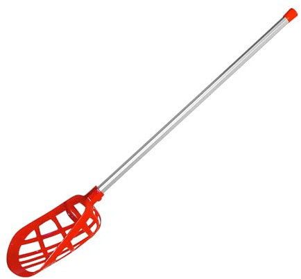 Sport-Thieme Intercrosse-Schläger | Für Schulen und Vereine | Kopf & Schaft verschraubt | Robust & langlebig | Lacrosse-Schläger | Silber-Schwarz | 120 cm