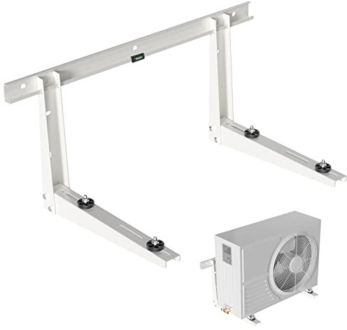 Mini-Split-Wandhalterung für 7000–18000BTU kanallose Klimaanlage, Outdoor-Universal-Wärmepumpensystem, unterstützt bis zu 150 kg