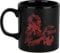 Konix Dungeons & Dragons Taza de cerámica - 320 ml - Diseño Monsters - Negro y rojo
