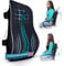 𝐖𝐈𝐍𝐍𝐄𝐑 𝟐𝟎𝟐𝟒* Comfortpad Britain Memory Foam Back Lumbar Support Cushion, for Office Chairs, Cars, Home, with Double Adjustable Straps in Black.