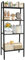 Rolcoassuns 4-Tier Leiter Bücherregal, großes freistehendes Regal, Bücherregal Aufbewahrungsregal Organizer, industrielle Bücherregale für Home Office, Wohnzimmer, Küche