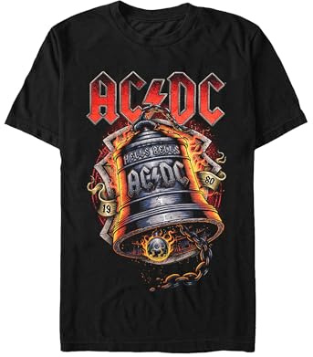 AC/DC - Hells Bells Flames T-Shirt L