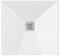 Receveur de douche SOLBERLAND Lotus Nature 70 x 70 cm Blanc