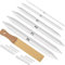 GABEALF Lot de 12 estompeurs et tortillions Paper Art Blender avec papier abrasif, taille-crayon et pour artistes étudiants