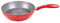 Rosberg Tiefe Pfanne, Marmorbeschichtung, Induktion, Ohne PFOA, Spülmaschinenfest, Rot/Aluminium (20cm)