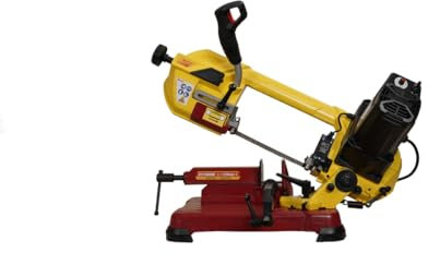Starrett Portable Benchtop Bandsaw Machine, 230V, Automatic & Manual Functions, Straight & Mitre Cuts, Variable Speed