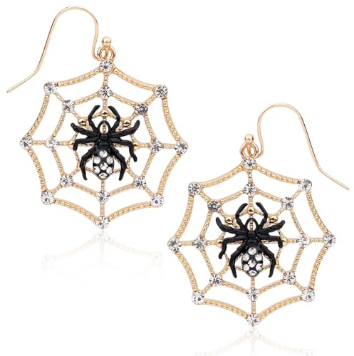 Halloween Ohrringe, 1 Paar Halloween Horror Earrings Lustige Gothic Ohrringe Set für Mädchen und Frauen