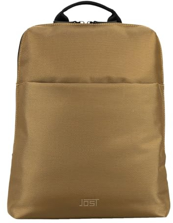 Jost Rucksack Freizeitrucksack mit Laptopfach Balling Backpack Mustard bronze