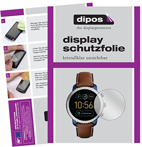 dipos I 6X Protection ecrán Compatible avec Fossil Q Explorist Films de Protection d'écran Transparent