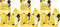 AREON Liquid Auto Lufterfrischer Vanille Duft Autoduft Duftflakon Parfüm Set Flakon Aufhängen Hängend Anhänger Spiegel Gelb 5ml 3D (Vanilla Pack x 3)