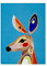 Maxwell & Williams Pete Cromer Geschirrtuch, Echidna Design, 100% Baumwolle, 70 x 50 cm, Küchentuch Waschmaschinenfähig Schonwaschgang bei 30°C