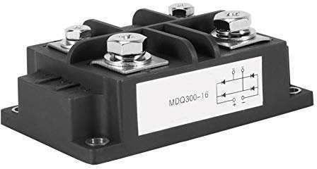 Diodenbrückengleichrichter 300A, 1600V Einphasen-Diodenbrückengleichrichter 300 Ampere Diodenbrückengleichrichter