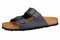 Lico Herren Bioline Man Flache Hausschuhe 50 anthrazit