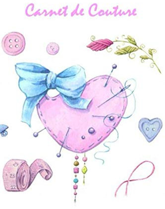 Carnet de couture, bullet journal couture, agenda couture: Cahier de couture, carnet de bord couture