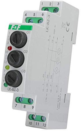 Leuchtmelder Signalleuchte 3 Phasen Sicherung Kontrollleuchte LK-BZ-3 K F&F 2946