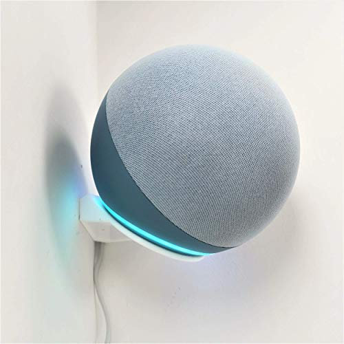 Echo 4th Generation Corner Wall Mount Wall Bracket Angled (White)