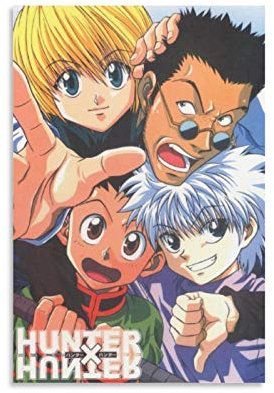 Hxh Anime Kunstdruck auf Leinwand, modernes Design, 20 x 30 cm