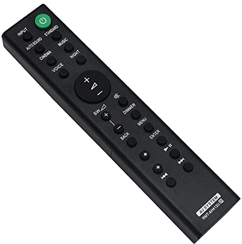 RMT-AH412U Fernbedienung Fit for Sony Soundbar HT-S20R HT-S40R HT-S500RF | HT-S700RF SA-WS20R SA-WS40R SA-WS500RF SA-WS700RF SS-S20R SS-S40R SS-S500RF SS-S700RF SS-SS20R SS-SS40R TA-S40RWR