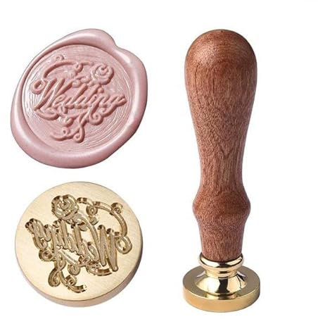 Vintage Stamp Wax Seal Beads Sticks Warmer Wax Sticks Melting Glue Furnace/Spoon Tool Stove Pot for Wax Seal Stamp Candle-Wedding