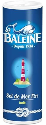 SALIÈRE SEL FIN 250G, LA BALEINE, LOT DE 4