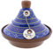 CERÁMICA ESPAÑA | Tajine fango refrattario | Tajine marocchina | Tajine ceramica tradizionale | Tagine | Tagine | Tagine con coperchio - Modello M02 | Decorazione 100% fatta a mano | 27x27x23 cm