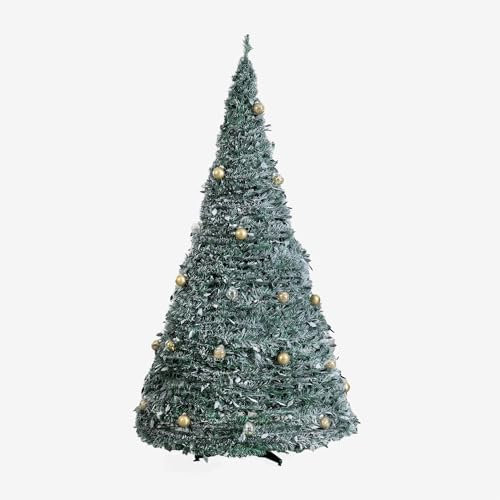 SKLUM Árbol de Navidad Plegable con Luces LED Taimy -