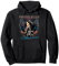 Biker Girl Classic – Motorräder und Mascara Pullover Hoodie