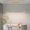 Mikeru 120CM Dimmbare hängende Pendelleuchte, Kücheninsel Deckenleuchte 10% bis 100% Minimalistische Pendelleuchte 3000K/4500K/6000K 3 Farben für Wohnzimmer, Restaurant, Billardhalle