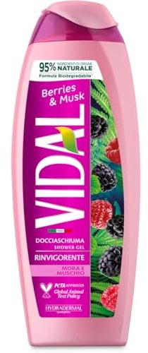 Vidal, gel e sapone per adulti, ideale per unisex