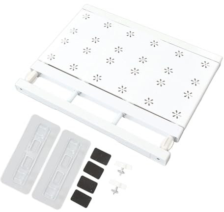 Dussdote Schulspind-Regal-Organizer, Organizer-Regal Für Kleine Schließfächer, Schließfachzubehör Für Die Arbeit, Schließfachregale Für Schließfächer(长38-60cm)