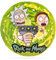 WP Merchandise - RICK AND MORTY - Auf der Suche nach Abenteuer Dekokissen, 36 cm (Plüsch weiches Wurfkissen)