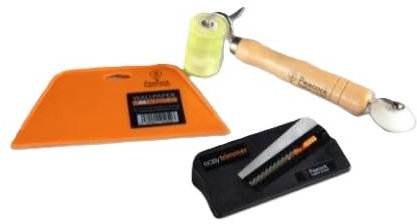 The Peacock Bundle - Wallpaper Smoother, Cutting Tool & Seam Roller DIY Decorating Kit