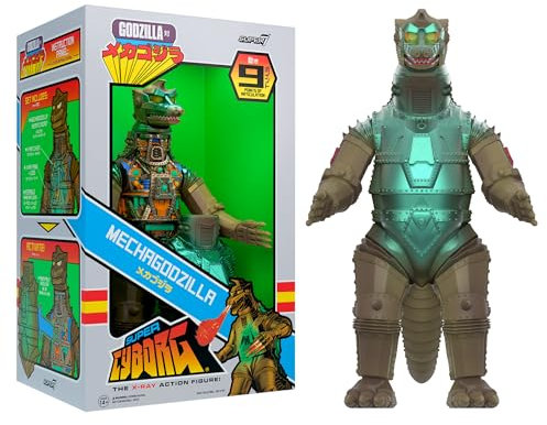 Super7 Toho Super Cyborg Wave 02 - MechaGodzilla (Vintage Spielzeug) Actionfigur