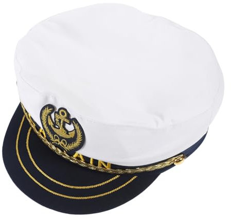 BESTYASH Kapitänsmütze Für Boote Matrosenmütze Für Damen Und Herren Unisex-partymütze Maskenball-rollenspielmütze
