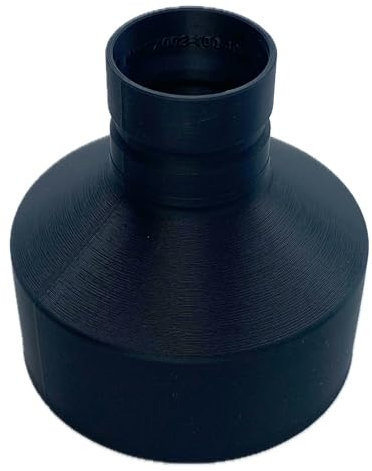 Maker Fixer Male Dust Extraction Adaptor Compatible with DeWalt AirLock, 100mm OD Outer Diameter, Various Sizes (Male OD 100mm (4))