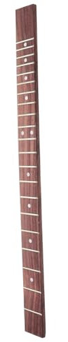 YARNOW Tastiera Della Chitarra Elettrica Fret Con Fingerboard Fishboard Pro Tastiere Professionali Dito Per Elettrico Parti Di Chitarra Tavole Chiave Polacco Asse Di Legno Nero