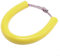 Copertura protettiva per scarico moto, 33 mm, protezione dai componenti del motore, realizzata in silicone e acciaio inossidabile (giallo)