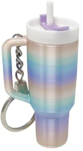 Mini Tumbler Keyring Accessories for Stanley Cup, Mini Cup Keychain Cute Tumbler Key Ring, Handbag Backpack Key School Bag