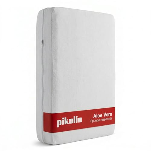 PIKOLIN Coprimaterasso 160 x 190/200 cm Spugna Microfibra Aloe Vera