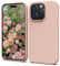 TIIXXA Silicone Case for iPhone 15 Pro Case, Soft Ultra Slim Protective Shockproof Liquid Silicone Phone Case, Anti-Scratch Microfiber Lining, 6.1 Pink