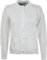 WearAll Women's Ladies Long Sleeve Button Top Aran Knitted Cardigan Button Clouse Crew Neck UK (18/20, White)