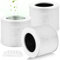 Core Mini filtro compatibile con LEVOIT, filtro dell'aria 3 in 1 con carbone attivo True Hepa filtro di ricambio – Filtro ad alta efficienza 3 confezioni (3 filtri + 6 spugne profumate) (3)
