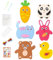 Buerfu Machen Sie Ihr eigenes Stofftier-Set, Puppen-Nähspielzeug | Puppen-Nähset für Kinderpuppenherstellungszubehör - Kinder-Nähset, handgefertigte Stofftierpuppen, Nähen lernen für Anfängerkinder