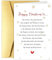 Obbyidk Gedicht-Weihnachtskarte für beste Freundin, beste Freundin, Weihnachtskarte, beste Weihnachtsgeschenkkarte, Happy Christmas to My Best Friend