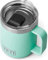YETI Rambler Mug, Vacuum Insulated Stainless Steel Stackable Mug with Magslider Lid, Seafoam, 10 oz (296 ml)