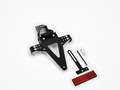 MV Agusta F3 675 BJ 2012-18 / F3 800 BJ 2013-18 Kennzeichenhalter Kennzeichenträger Nummernschild Halter/Halteplatte (inkl. Kennzeichenbeleuchtung und Rückstrahler)